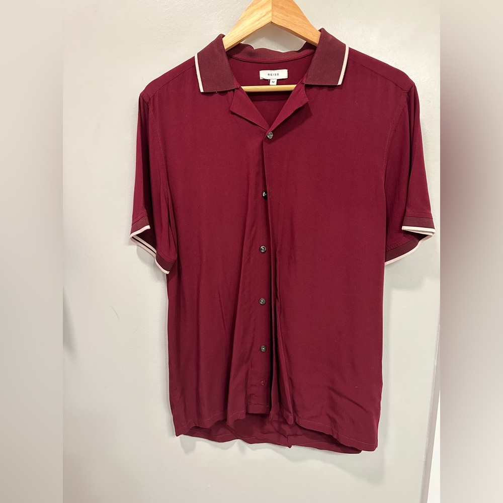Reiss Cuban Collared Shirt